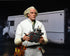 NECA - Back to the Future (BttF) Ultimate Doc Brown HAZMAT Suit (1985) Action Figure (93N121521) LOW STOCK