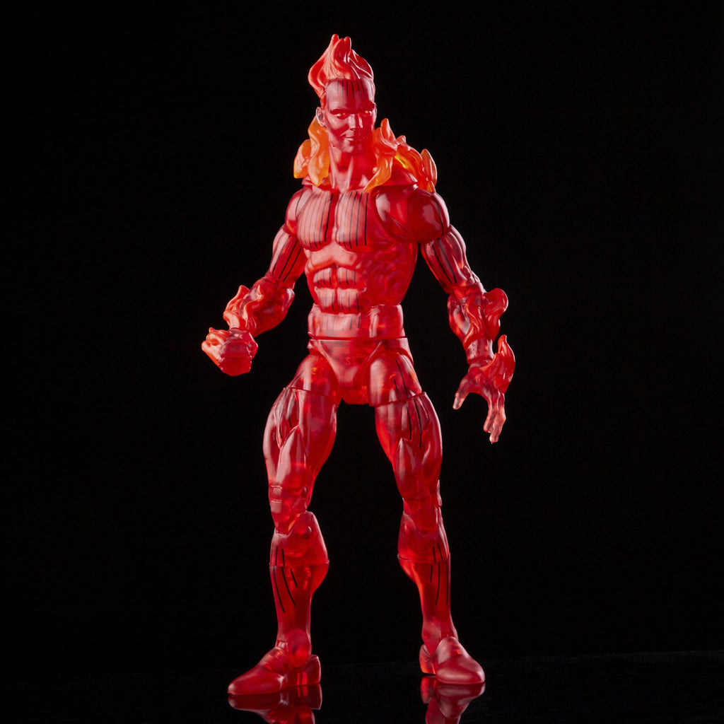 Marvel Legends Retro Collection - Fantastic Four - The Human Torch (F0351) Action Figure LOW STOCK