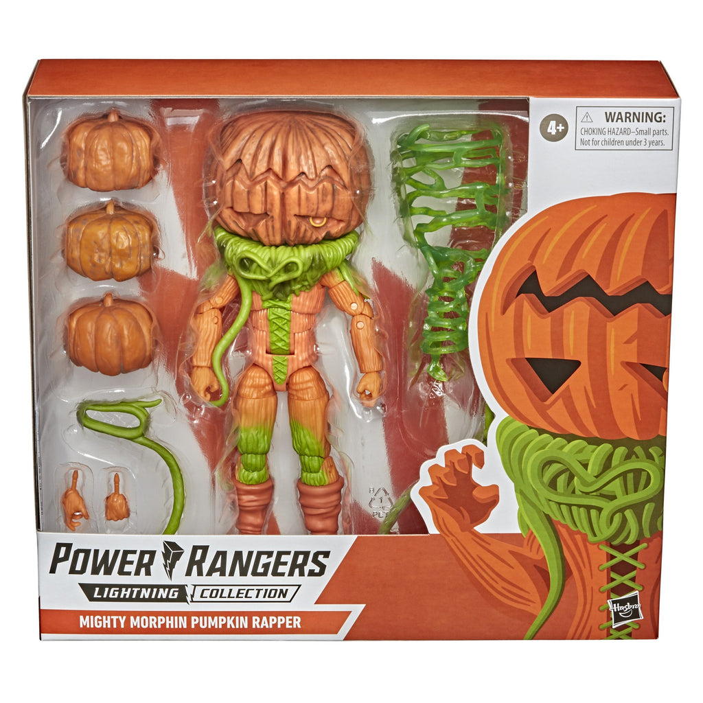 Power Rangers Lightning Collection - Mighty Morphin Pumpkin Rapper Action Figure (F0543)