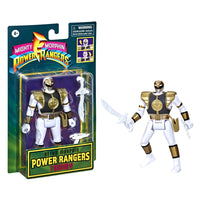 Mighty Morphin Power Rangers - Retro-Morphin Power Rangers - White Ranger Tommy Action Figure (F0547) LOW STOCK