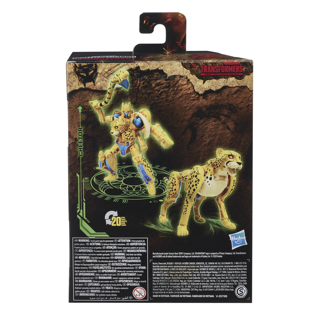 Transformers - War for Cybertron: Kingdom WFC-K4 Cheetor Deluxe Action Figure (F0669) LAST ONE!