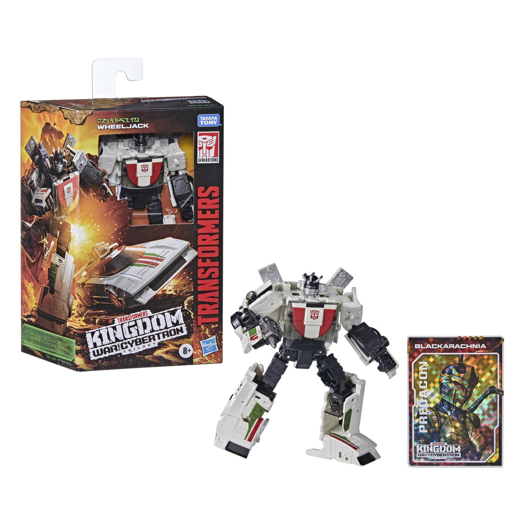Transformers - War for Cybertron: Kingdom WFC-K24 Deluxe Wheeljack Action Figure (F0678)