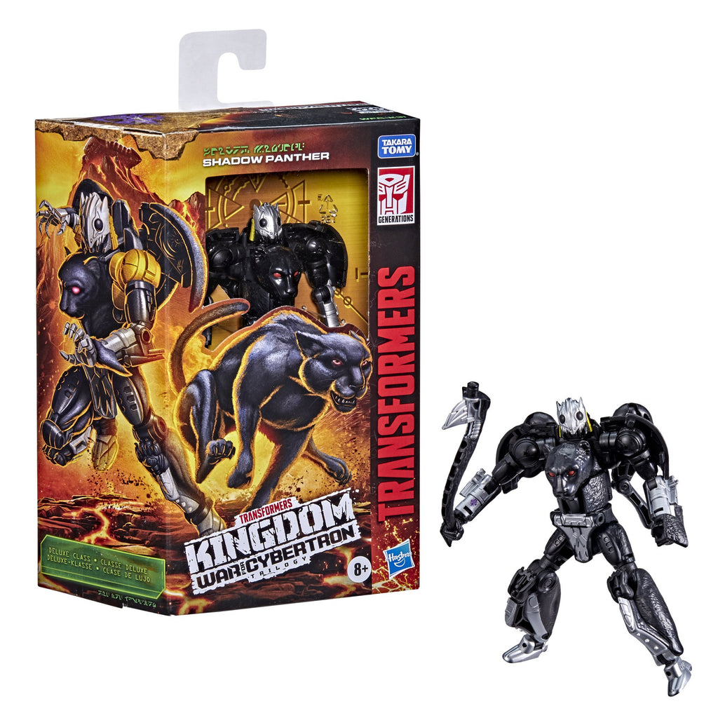 Transformers - War for Cybertron: Kingdom WFC-K31 Deluxe Shadow Panther Action Figure (F0681) LOW STOCK