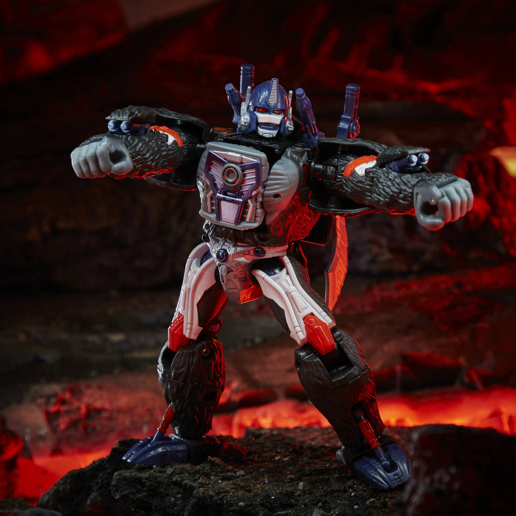Transformers - War for Cybertron: Kingdom WFC-K8 Voyager Optimus Primal (F0691) Action Figure