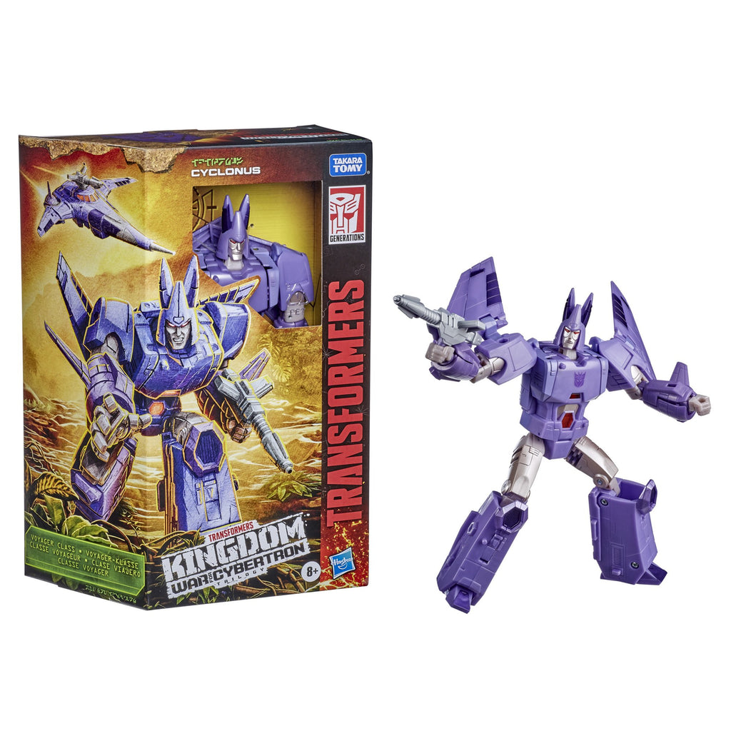 Transformers - War for Cybertron: Kingdom WFC-K9 Voyager Cyclonus Action Figure (F0692) LOW STOCK