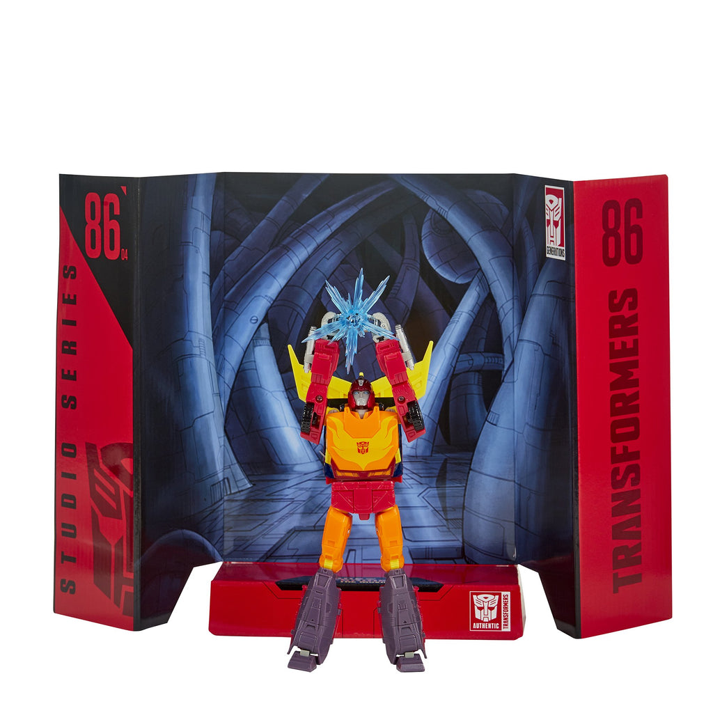 Transformers Studio Series 86-04 Transformers The Movie: Voyager Autobot Hot Rod Action Figure F0712 LOW STOCK