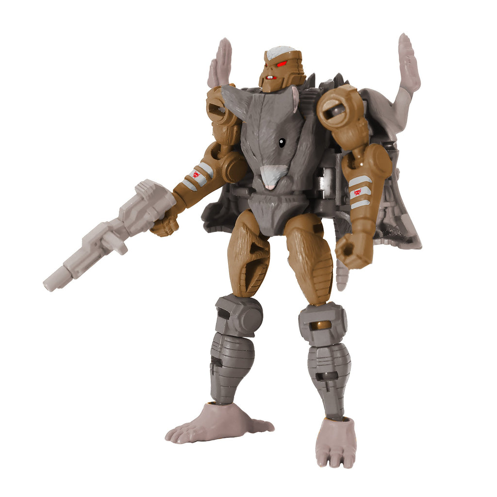 Transformers - War for Cybertron Trilogy Netflix - Maximal Optimus Primal & Rattrap Battle Pack 2 Figures (F0976) LOW STOCK