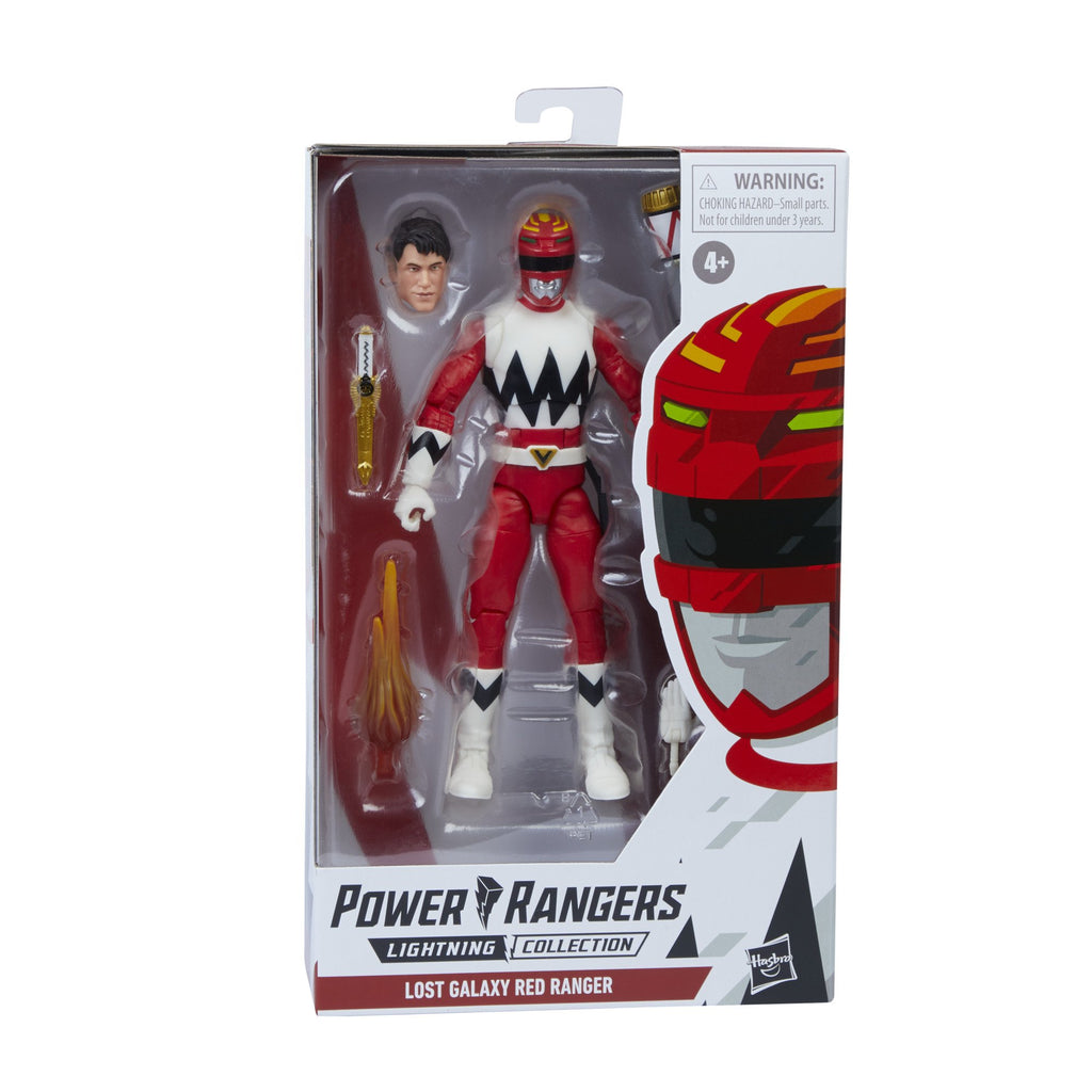 Power Rangers Lightning Collection Lost Galaxy Red Ranger Action