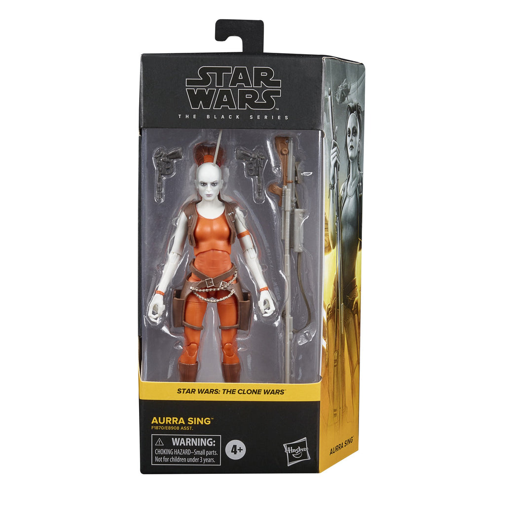 Star Wars: The Black Series - The Clone Wars - Aurra Sing Action Figure (F1870) LOW STOCK