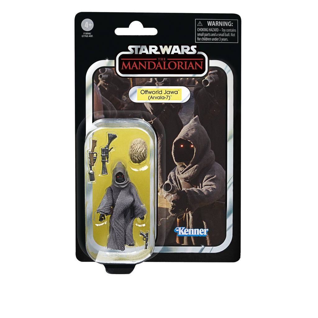 Star Wars: The Vintage Collection - The Mandalorian - Offworld Jawa (Arvala-7) Action Figure (F1894) LOW STOCK