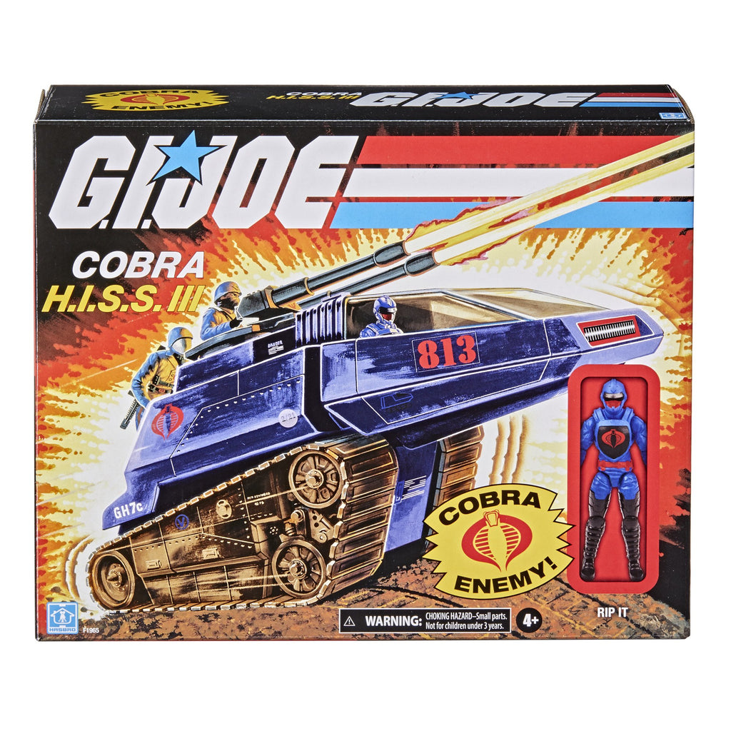 G.I. Joe Retro Collection - Cobra H.I.S.S. III (HISS) Playset (F1965) Exclusive LAST ONE!