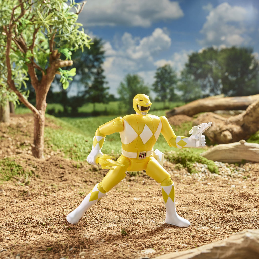 Mighty Morphin Power Rangers - Retro-Morphin Power Rangers - Yellow Ranger Trini Action Figure (F2036) LOW STOCK