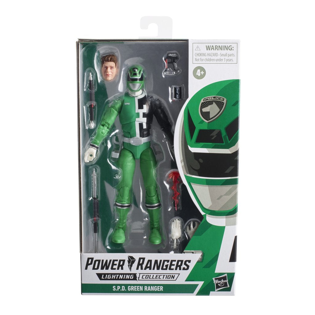 Power Rangers Lightning Collection - S.P.D. Green Ranger Action Figure (F2053)