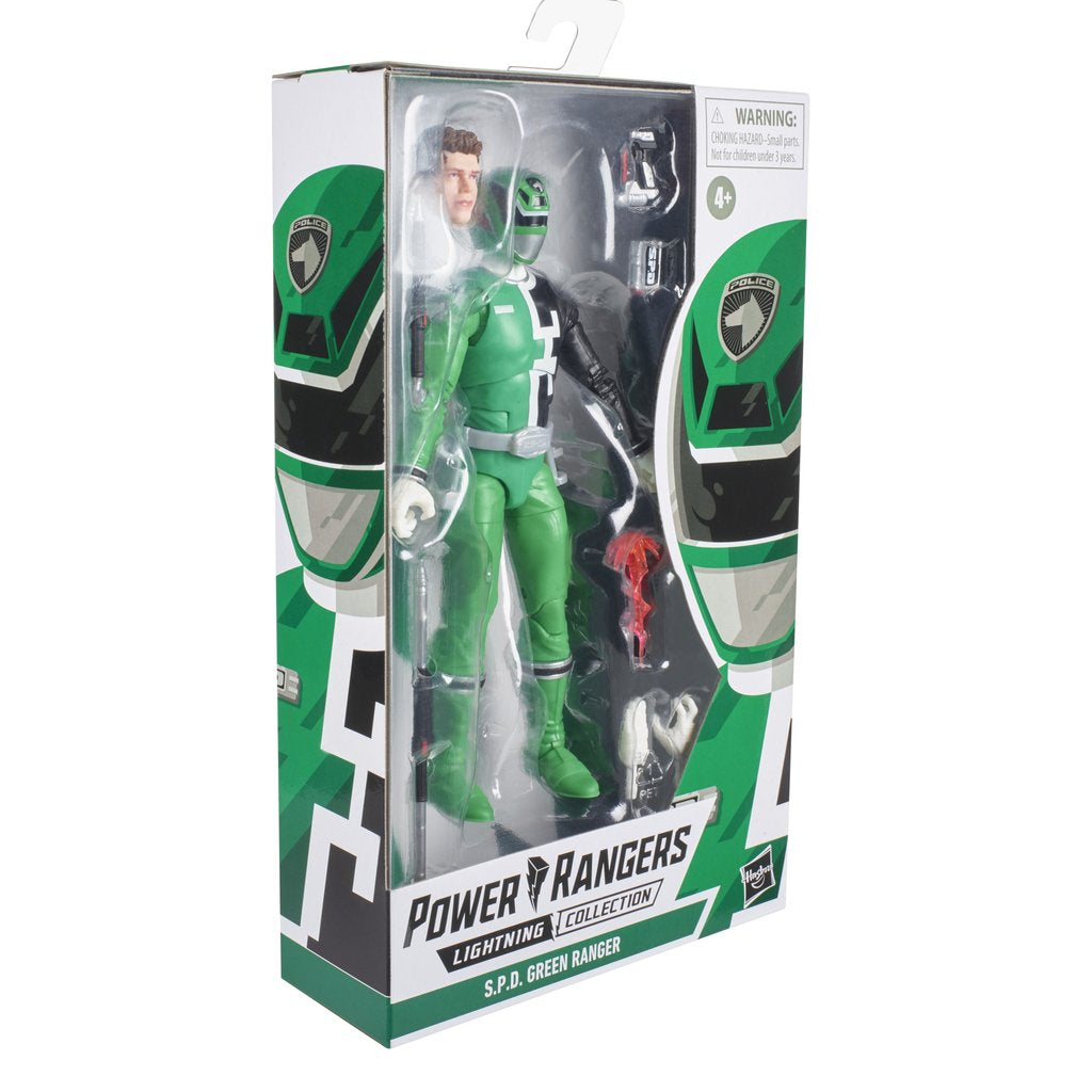 Power Rangers Lightning Collection - S.P.D. Green Ranger Action Figure (F2053)