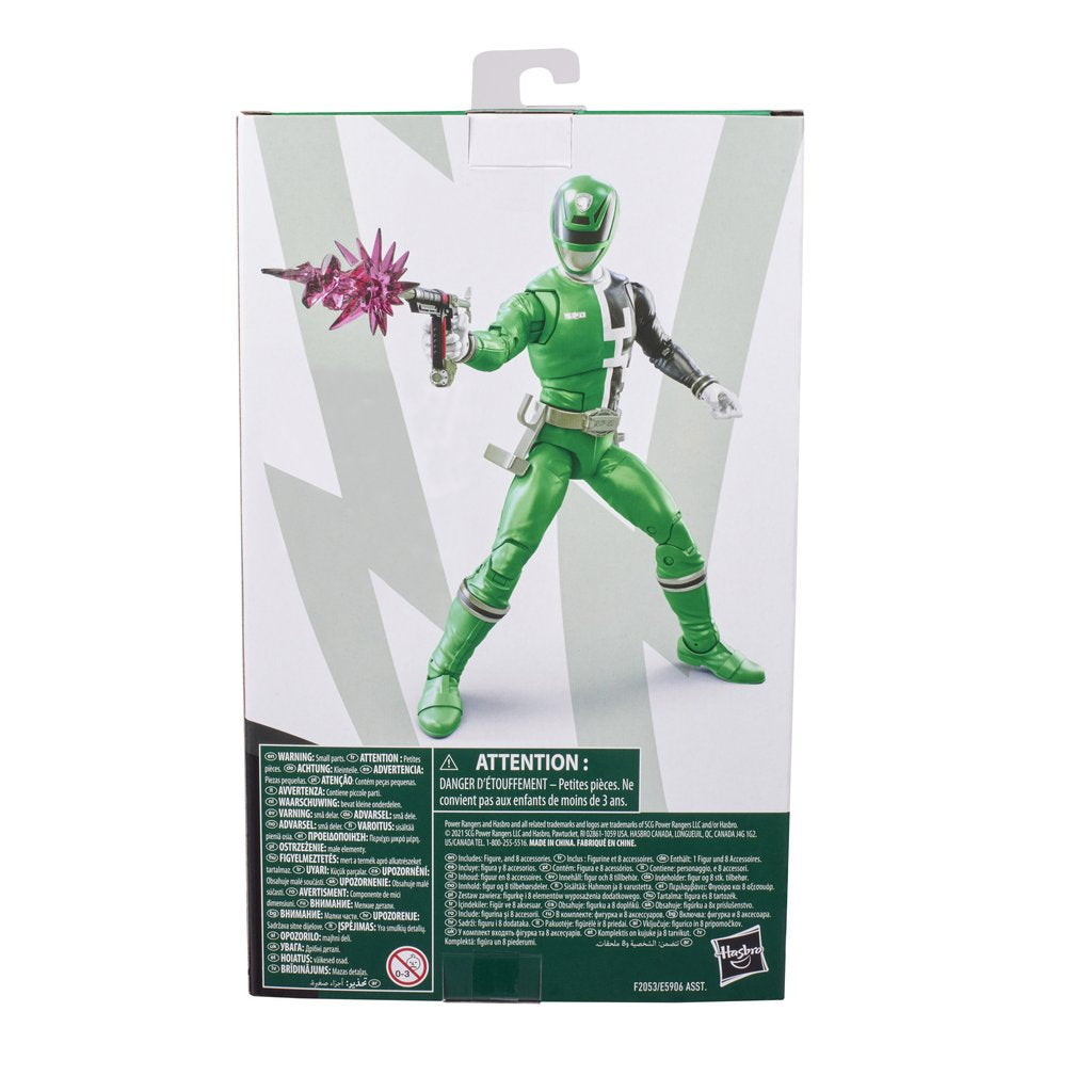 Power Rangers Lightning Collection - S.P.D. Green Ranger Action Figure (F2053)