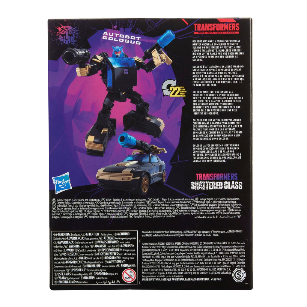 Transformers Generations Shattered Glass Collection - Autobot Goldbug Exclusive Action Figure F2704