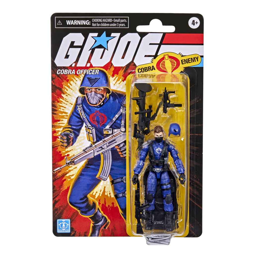 G.I. Joe Retro Collection - Cobra Officer (F2728) 3.75-Inch Action Figure LOW STOCK