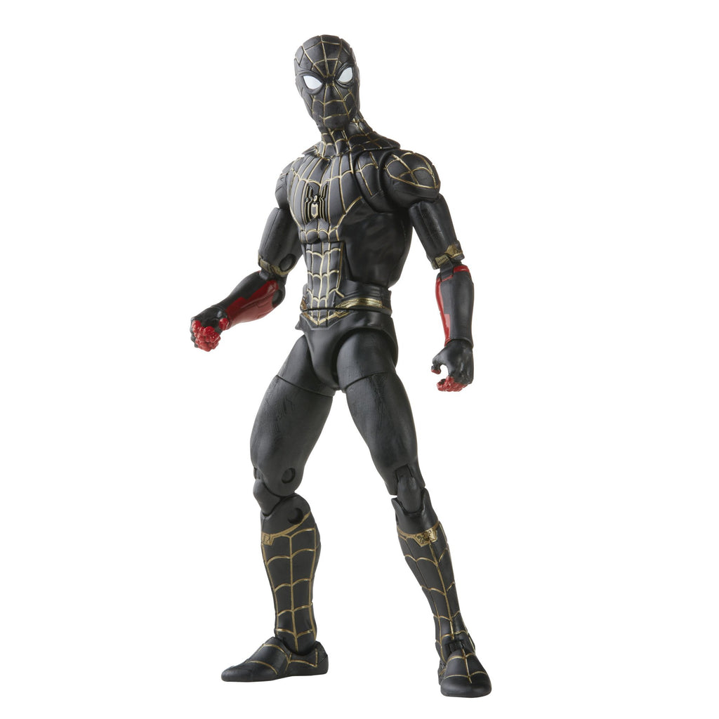Marvel Legends - Spider-Man (Armadillo BAF) - Black & Gold Suit Spider-Man Action Figure (F3019)