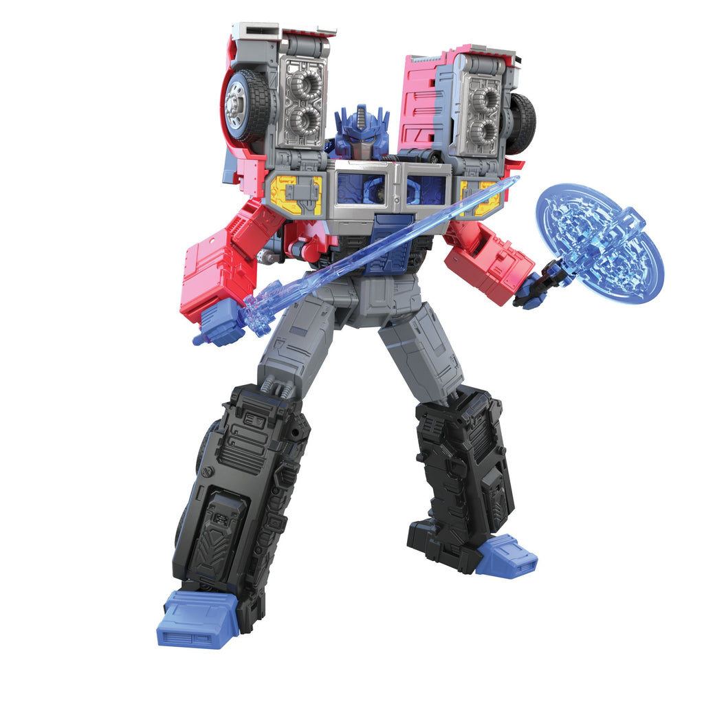 Transformers Generations Legacy - Leader G2 Universe Laser Optimus Prime Action Figure (F3061)