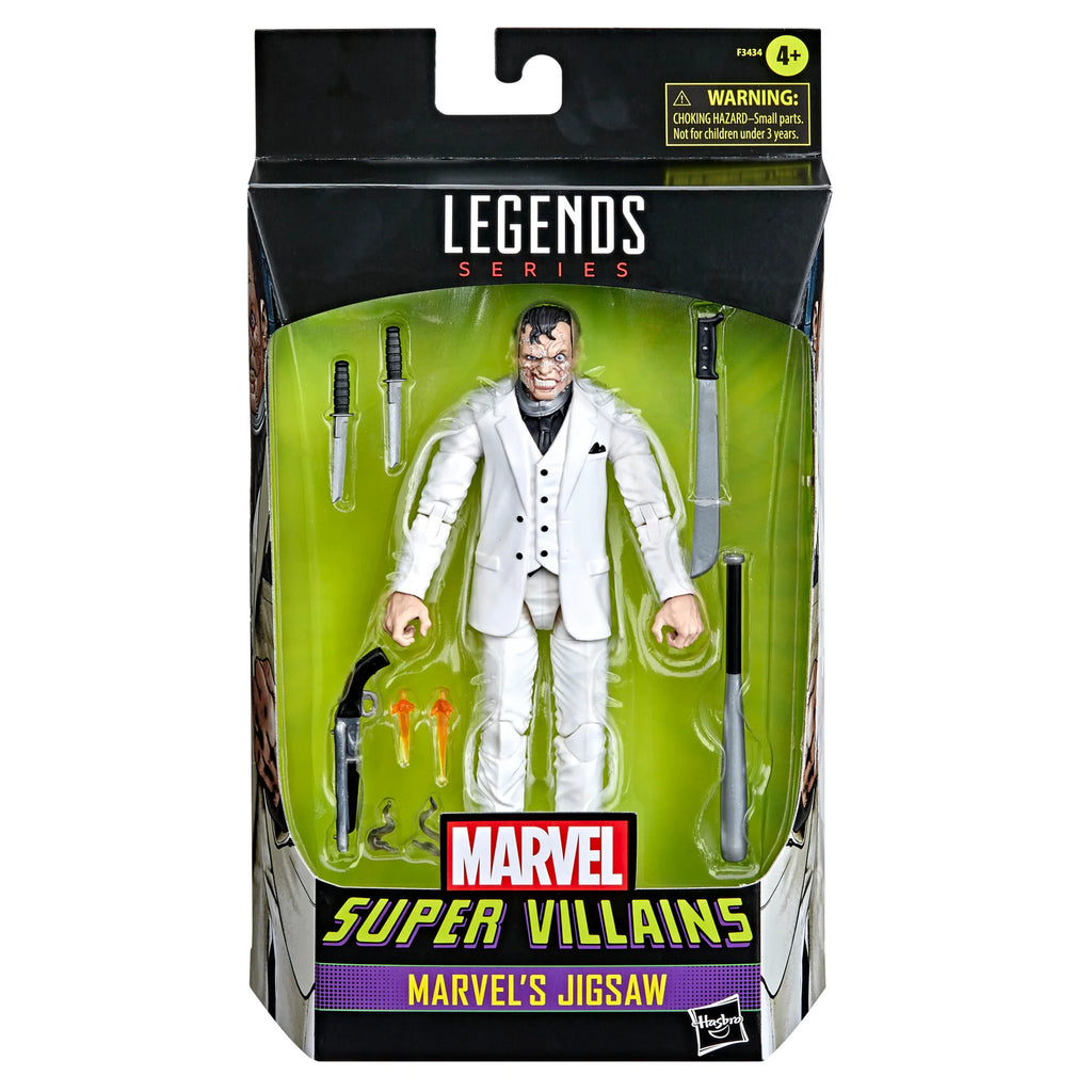 Marvel Legends - Super Villains Marvel's Jigsaw Exclusive Action Figure (F3434) LOW STOCK