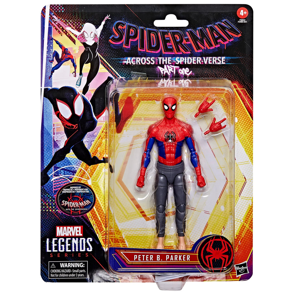 Marvel Legends - Spider-Man: Across the Spider-Verse (Part One) Peter B Parker Action Figure (F3852) LOW STOCK