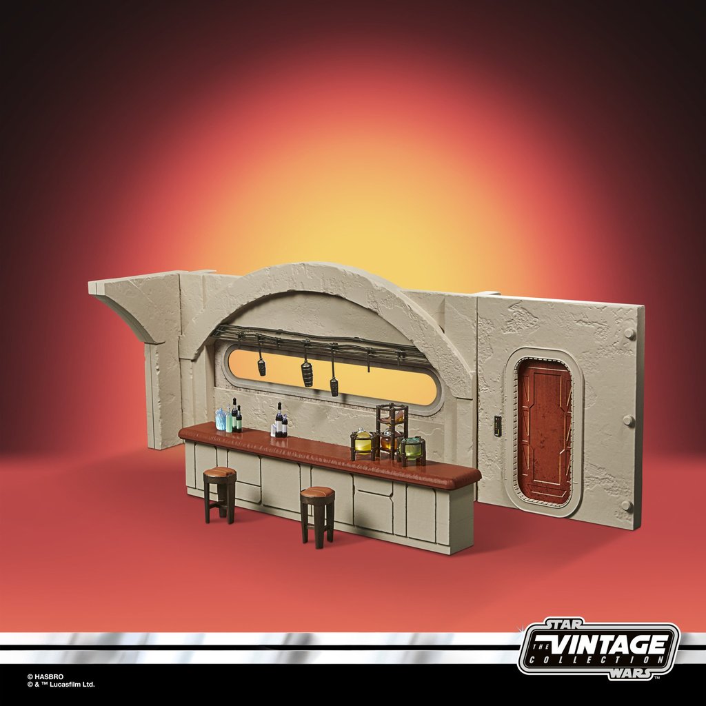 Star Wars Vintage Collection: Nevarro Cantina Playset & Imperial Death Trooper Action Figure (F3902) LOW STOCK