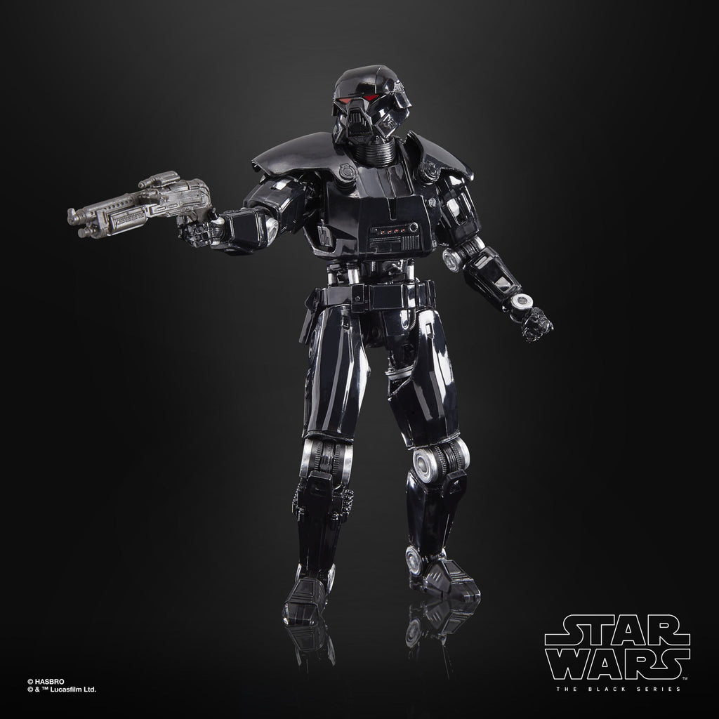Star Wars: The Black Series - The Mandalorian - Dark Trooper Deluxe Action Figure (F4066)