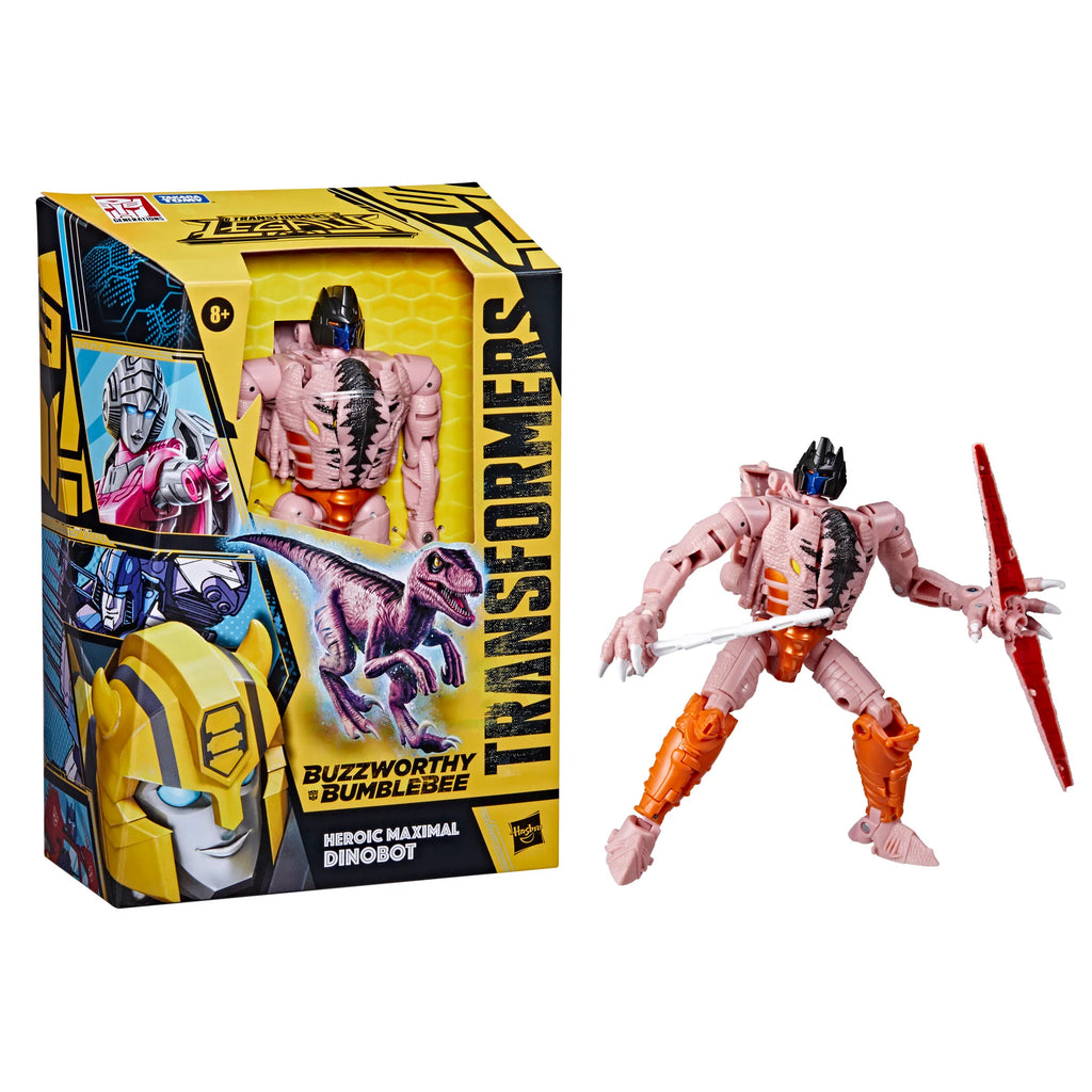 Transformers - Buzzworthy Bumblebee - Heroic Maximal Dinobot Exclusive Action Figure (F4095) LOW STOCK