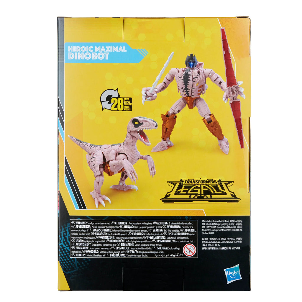 Transformers - Buzzworthy Bumblebee - Heroic Maximal Dinobot Exclusive Action Figure (F4095) LOW STOCK