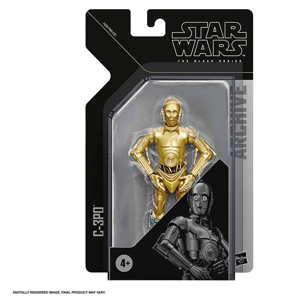 Star Wars: The Black Series Archive - Star Wars: A New Hope - C-3PO Action Figure (F4369) LOW STOCK
