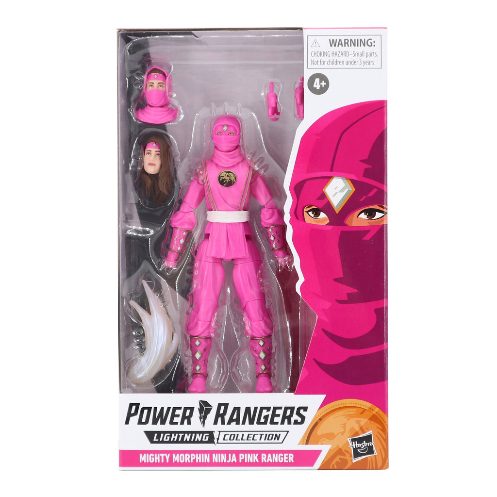 Power Rangers: Lightning Collection - Mighty Morphin Ninja Pink Ranger Action Figure (F4678) LOW STOCK