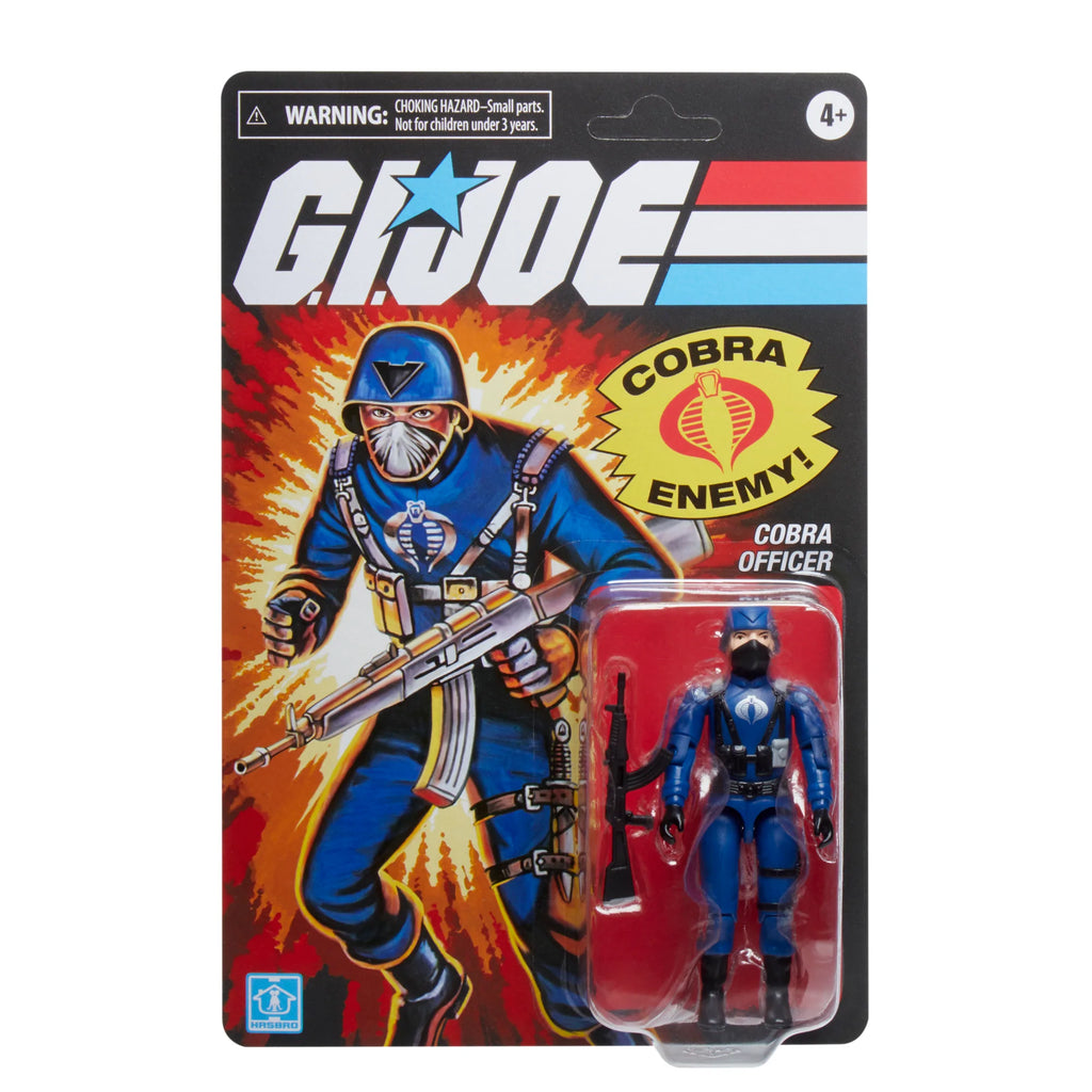 GI Joe Retro Collection: Cobra Officer & Cobra Trooper (F4925) 3.75-Inch Exclusive 2-Pack Figure Set LOW STOCK