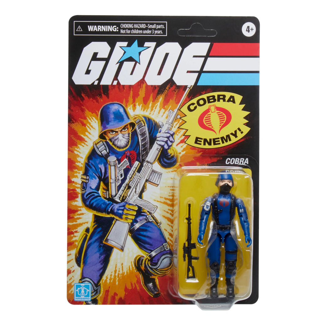 GI Joe Retro Collection: Cobra Officer & Cobra Trooper (F4925) 3.75-Inch Exclusive 2-Pack Figure Set LOW STOCK