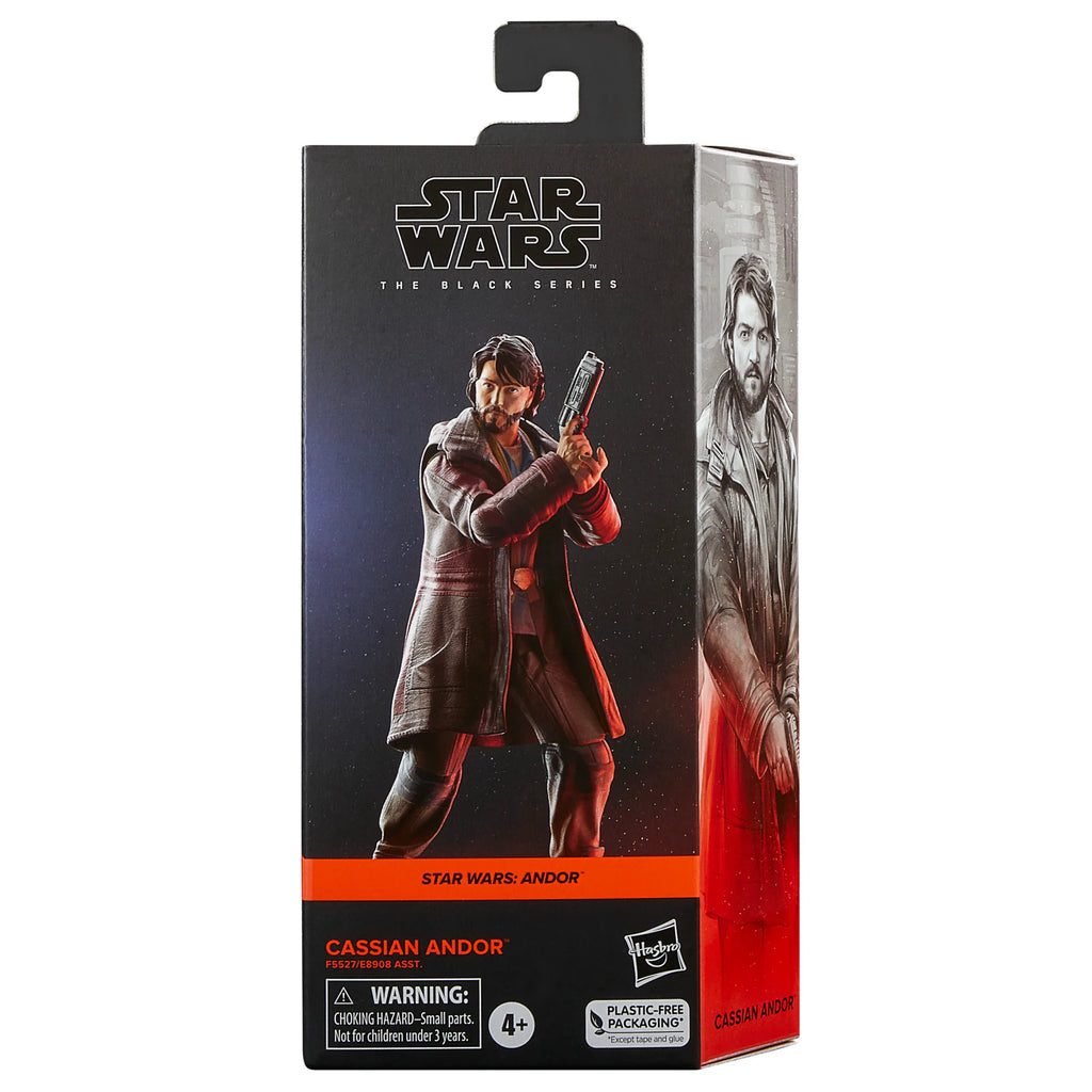 Star Wars: The Black Series - Cassian Andor (Andor) 6-Inch Action Figure (F5527)