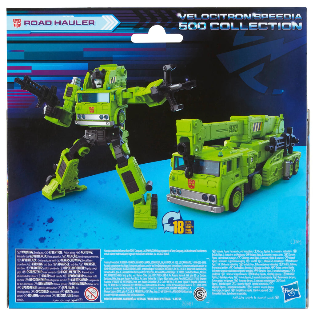 Transformers: Legacy - Velocitron Speedia 500 Collection - Voyager Road Hauler Action Figure (F5762)