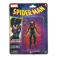 Marvel Legends Retro Collection - Spider-Man - Jessica Drew Spider-Woman Action Figure (F6569)