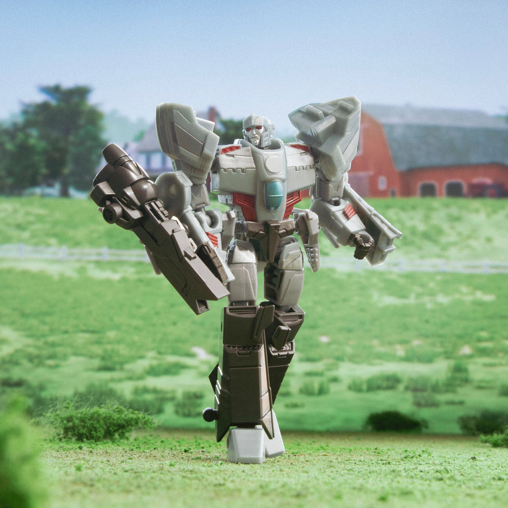 Transformers - Earthspark - Dr. Meridian Mandroid BAF - Deluxe Class Megatron Action Figure (F6733)