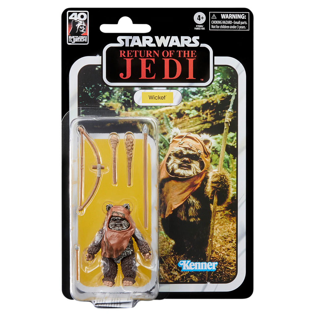 Star Wars: The Black Series - Return of the Jedi (40th) - Wicket Action Figure (F7050) LOW STOCK