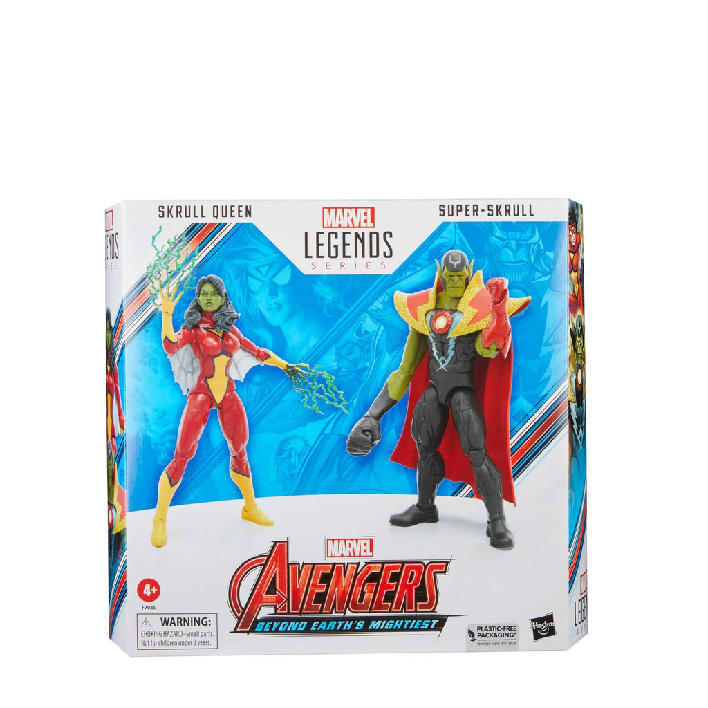 Marvel Legends - Avengers 60th Anniversary - Skrull Queen and Super-Skrull Action Figures (F7085) LOW STOCK