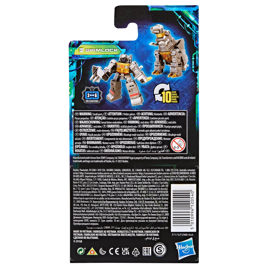 Transformers: Legacy Evolution - Core Dinobot Grimlock Action Figure (F7173)