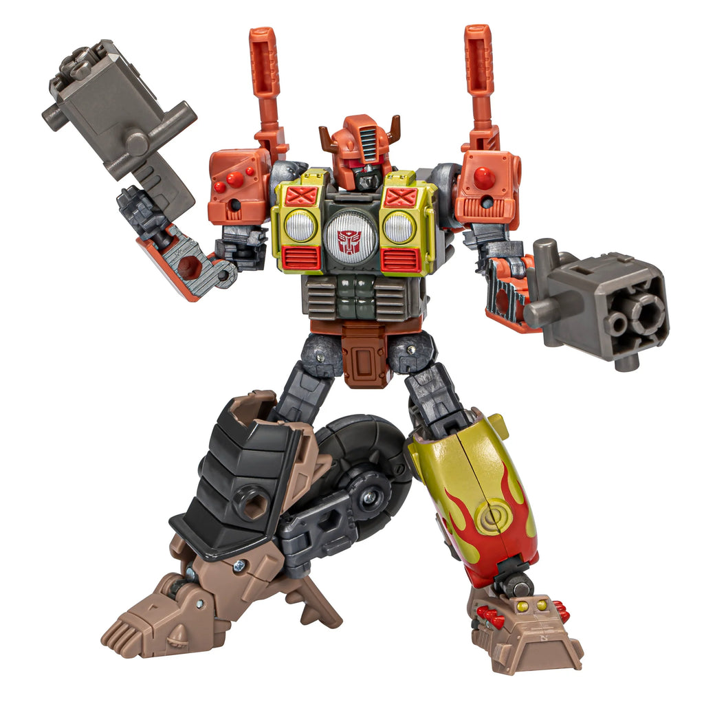 Transformers: Legacy Evolution - Deluxe Junkion Crashbar Action Figure (F7195)