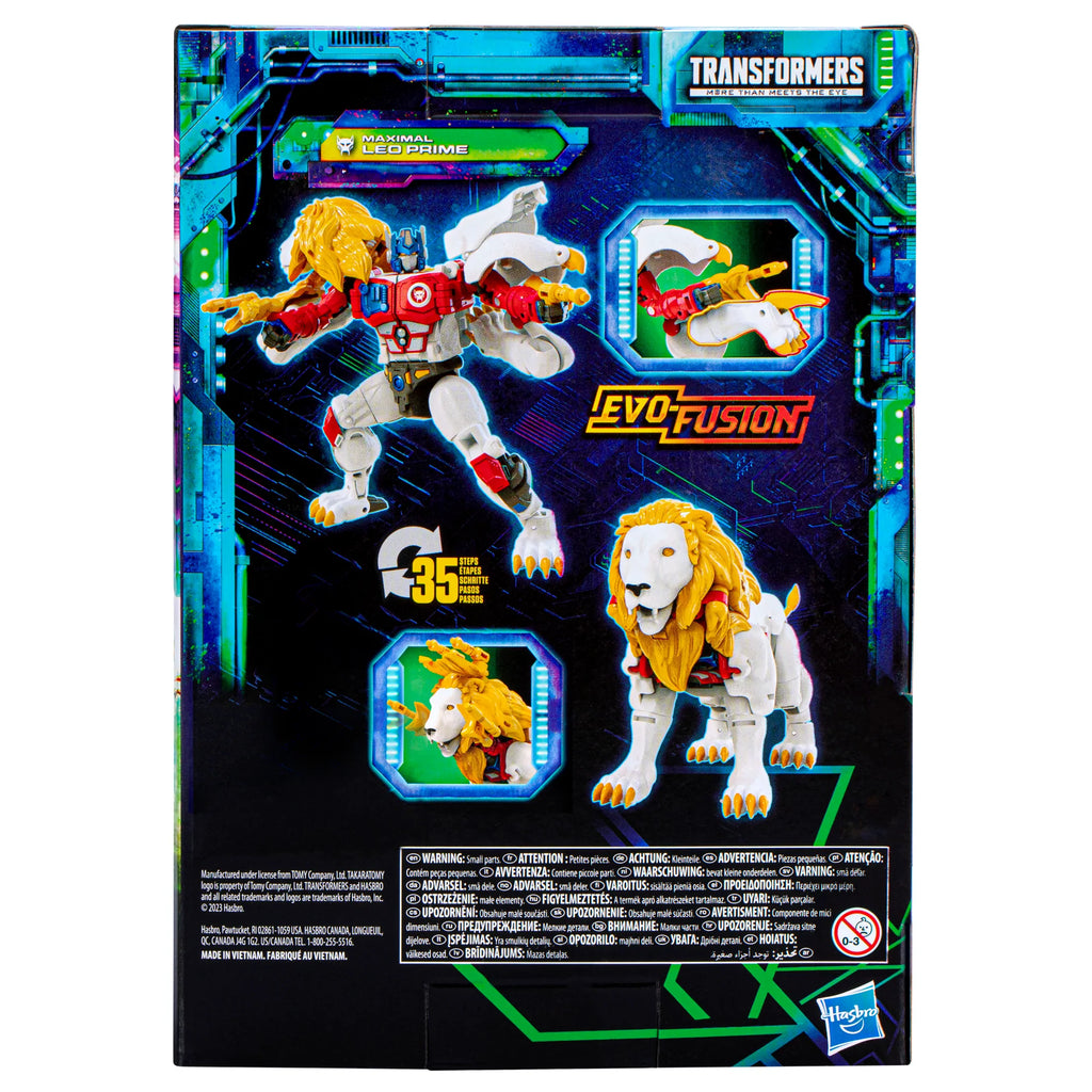 Transformers: Legacy Evolution - Voyager Class - Maximal Leo Prime Action Figure (F7206)