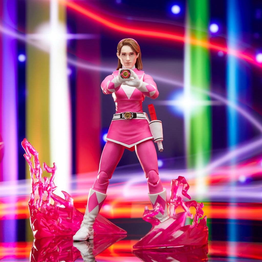 Power Rangers: Lightning Collection - Remastered Mighty Morphin Pink Ranger Action Figure (F7391)