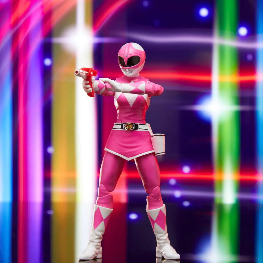 Power Rangers: Lightning Collection - Remastered Mighty Morphin Pink Ranger Action Figure (F7391)