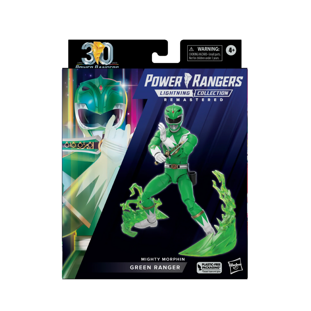 Power Rangers: Lightning Collection - Remastered Mighty Morphin Green Ranger Action Figure (F7392)