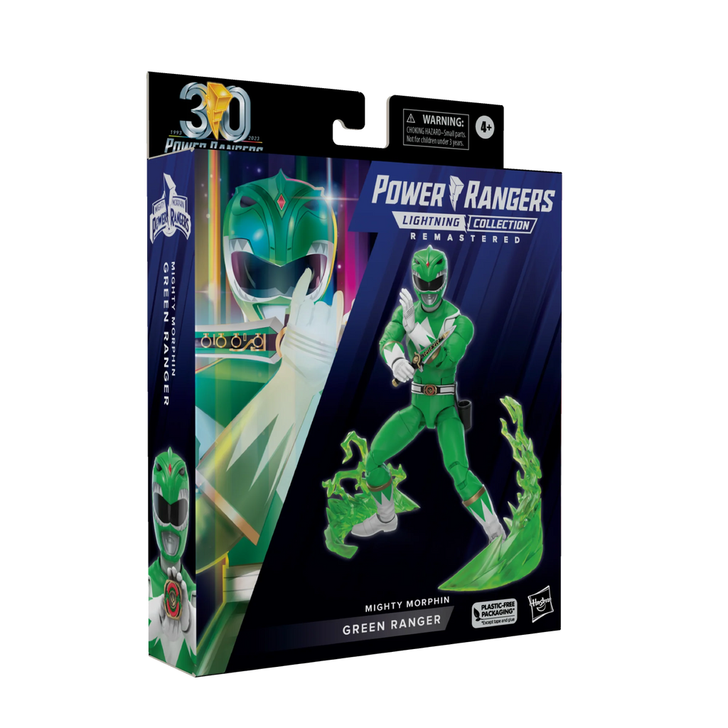 Power Rangers: Lightning Collection - Remastered Mighty Morphin Green Ranger Action Figure (F7392)