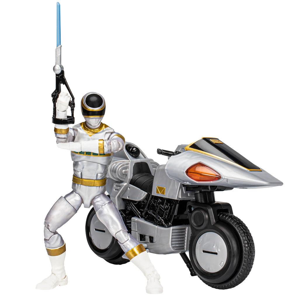Power Rangers Lightning Collection - In Space Silver Ranger Deluxe Action Figure (F8206)