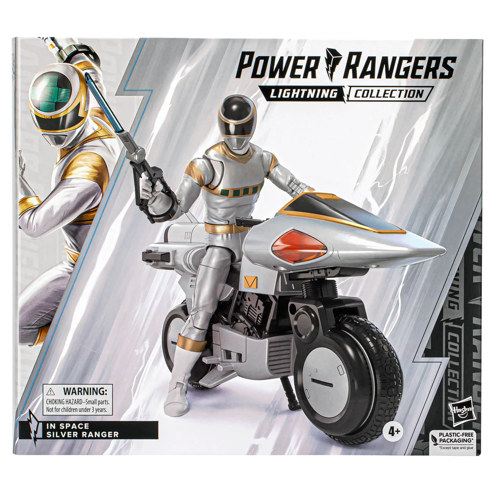 Power Rangers Lightning Collection - In Space Silver Ranger Deluxe Action Figure (F8206)
