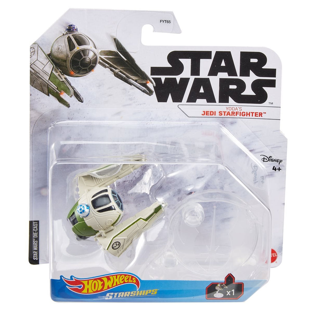 Hot Wheels Starships - Star Wars - Yoda\'s Jedi Starfighter (GWV32) Die-cast LOW STOCK