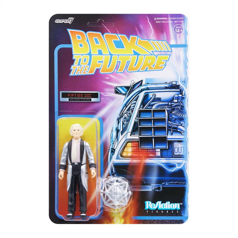 Super7 ReAction Figures - Back to the Future - Fifties Doc Action Figure (03927) LOW STOCK